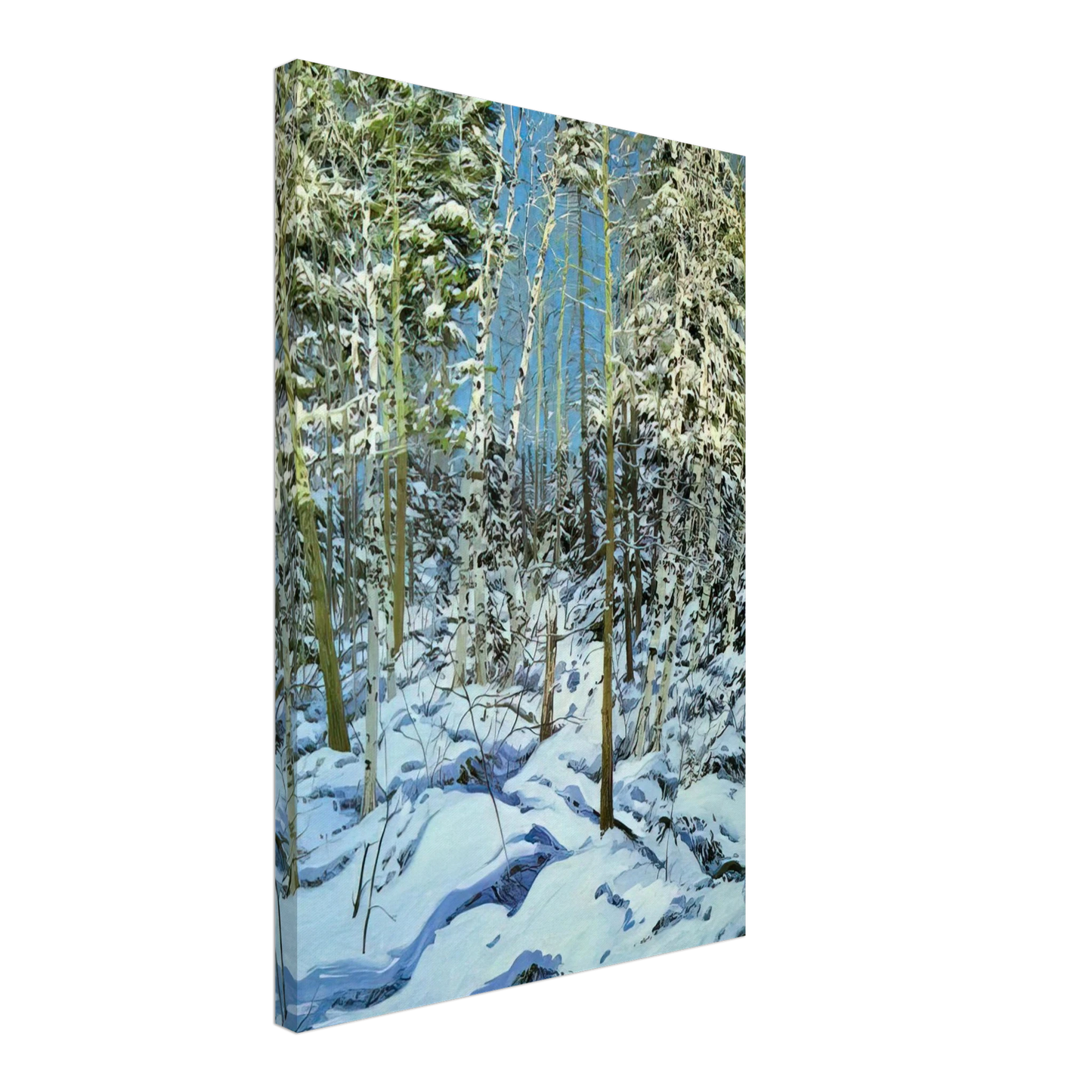 Neil Welliver - Shadow - Contemporary Realism Canvas - 40x60 cm / 16x24 inches-canvas