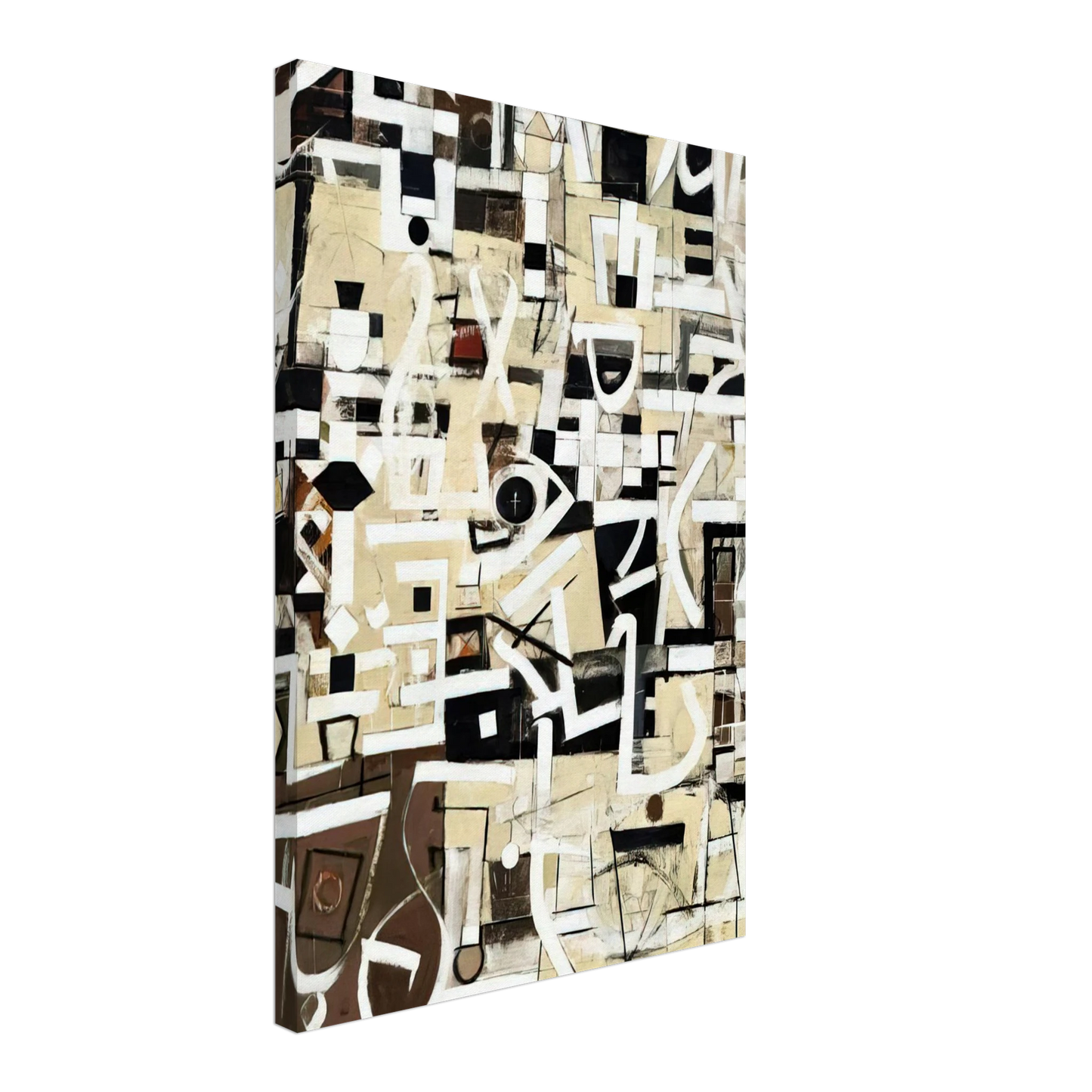 Bradley Walker Tomlin - Number 20 - 1949 Canvas - 40x60 cm / 16x24 inches-canvas