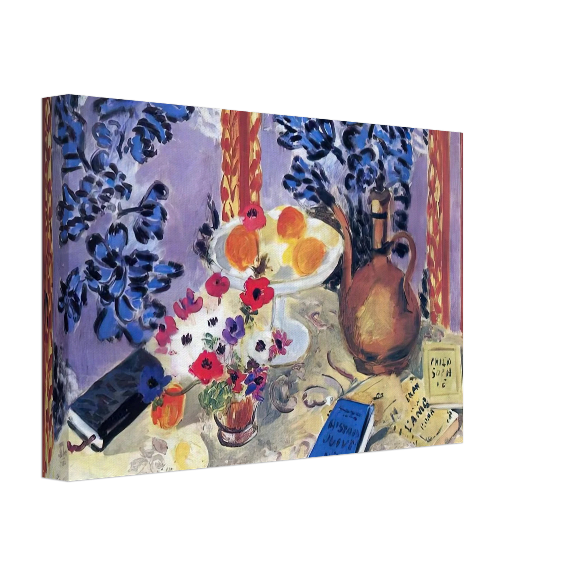 Henri Matisse - STILL LIFE 3 Canvas - 70x100 cm / 28x40 inches-canvas