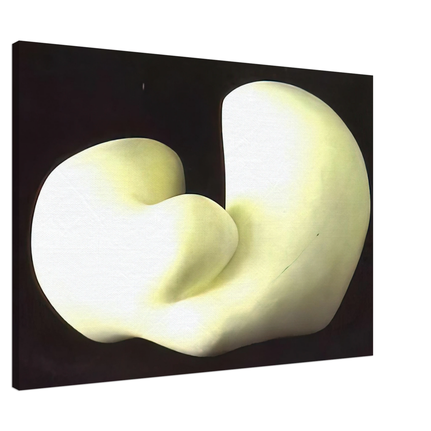 Jean Arp - Human Concretion Canvas - 20x30 cm / 8x12 inches-canvas