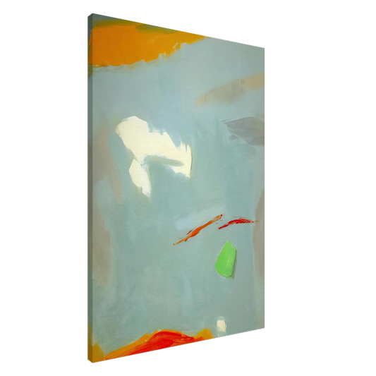 Esteban Vicente - CANTO II 1995 Canvas - 20x30 cm / 8x12 inches-canvas