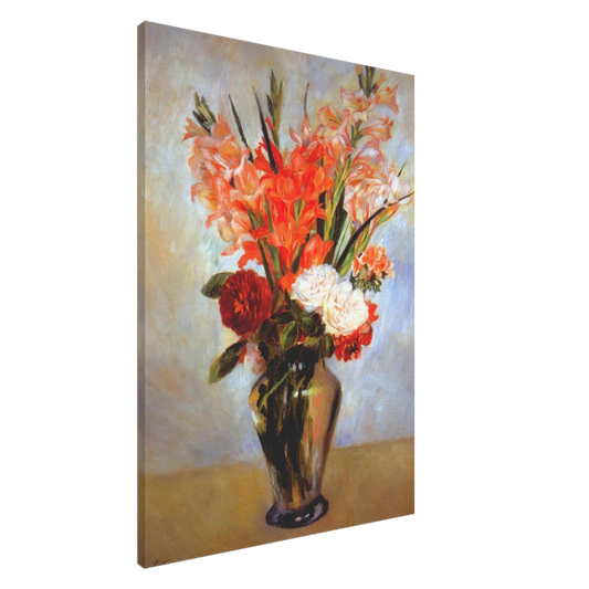 Pierre-Auguste Renoir - Gladioli Canvas - 20x30 cm / 8x12 inches-canvas