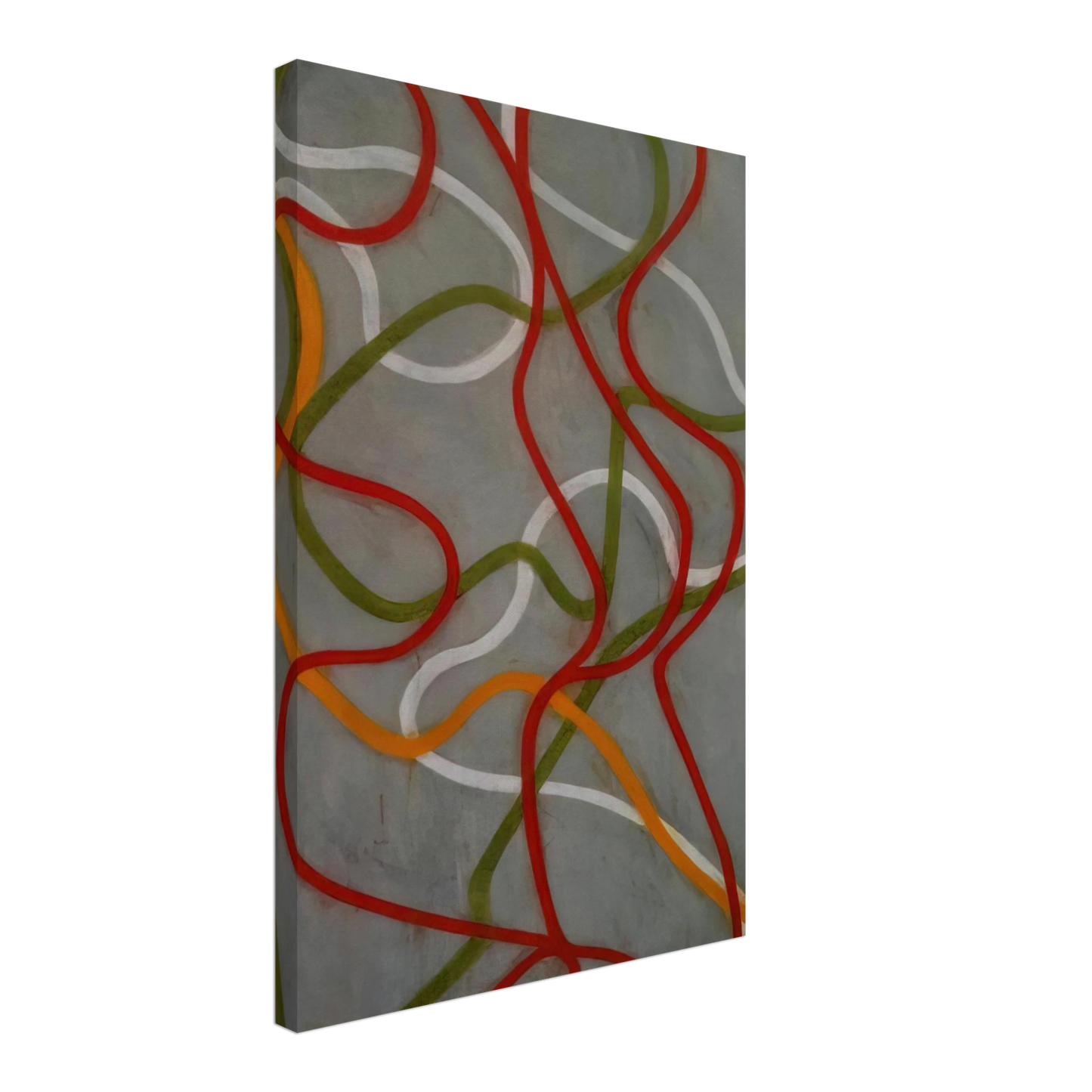 Brice Marden - The Attended - 1999 Canvas - 70x100 cm / 28x40 inches-canvas