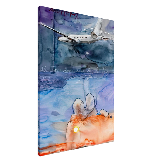 Anselm Kiefer - AURORA 2013 Canvas - 20x30 cm / 8x12 inches-canvas