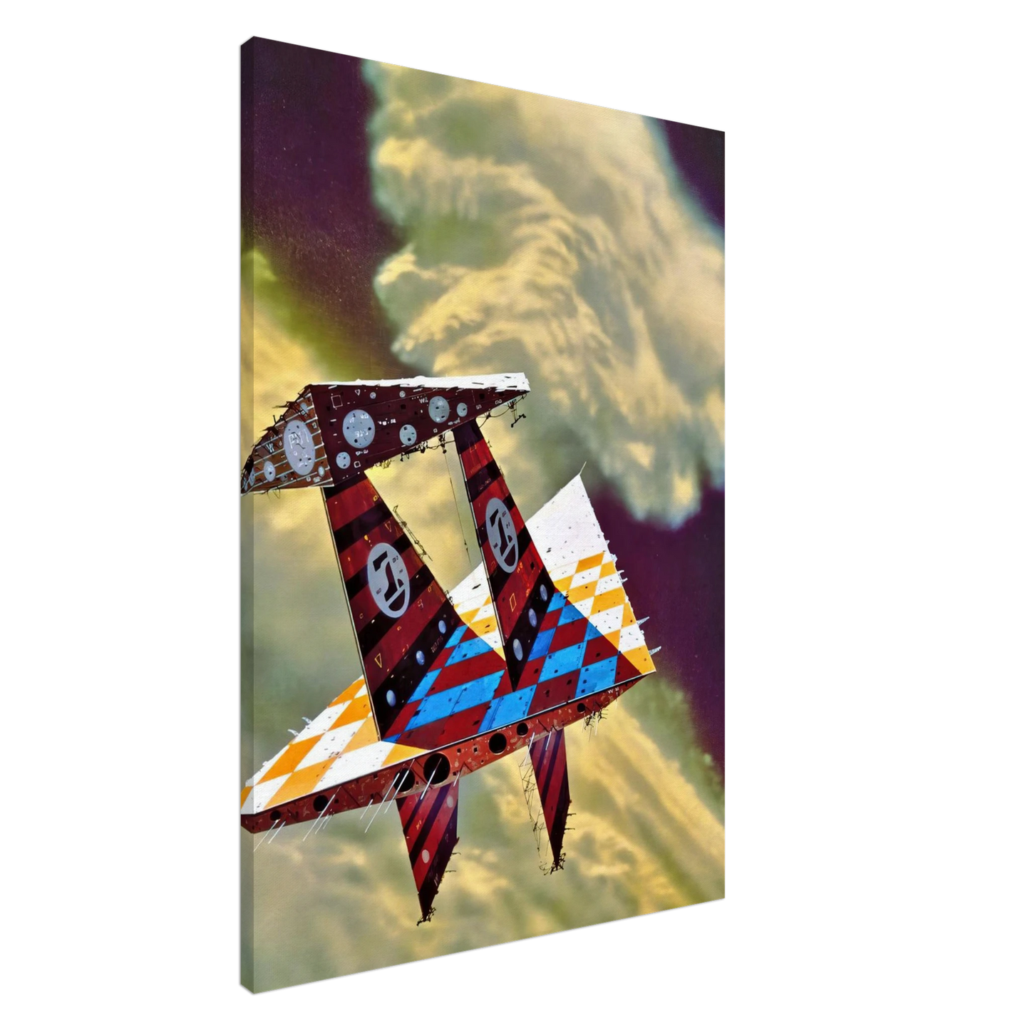 Chris Foss - Chris Foss Canvas - 20x30 cm / 8x12 inches-canvas