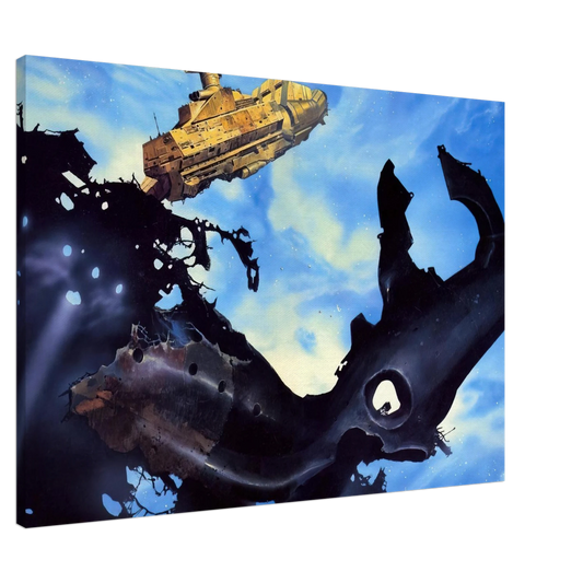 Chris Foss - Chris Foss Canvas - 20x30 cm / 8x12 inches-canvas