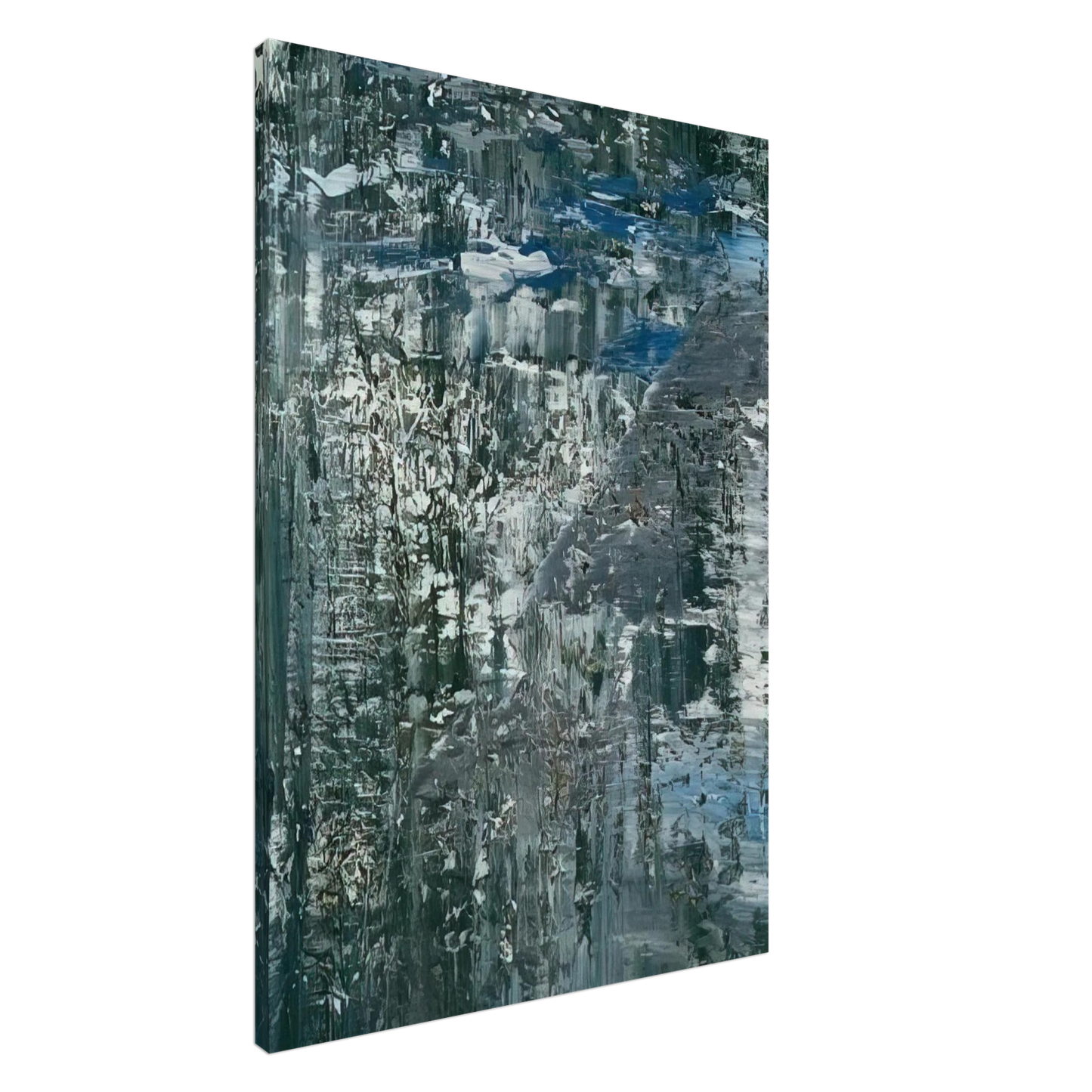 Gerhard Richter - ICE 4 Canvas - 20x30 cm / 8x12 inches-canvas
