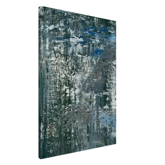 Gerhard Richter - ICE 4 Canvas - 20x30 cm / 8x12 inches-canvas