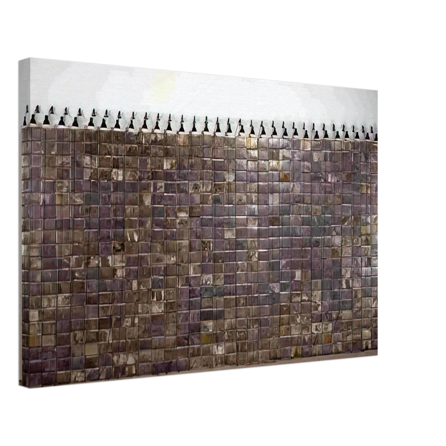 Christian Boltanski - C BOLTANSKI ARCHIVES 1989 Canvas - 40x60 cm / 16x24 inches-canvas