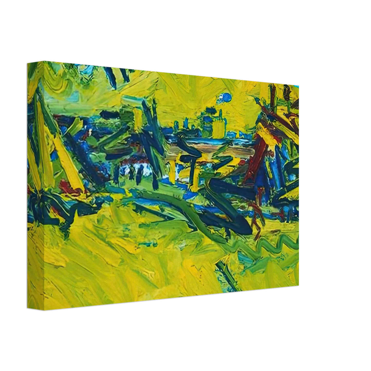 Frank Auerbach - THE ORIGIN OF THE GREAT BEAR 1968 Canvas - 40x60 cm / 16x24 inches-canvas