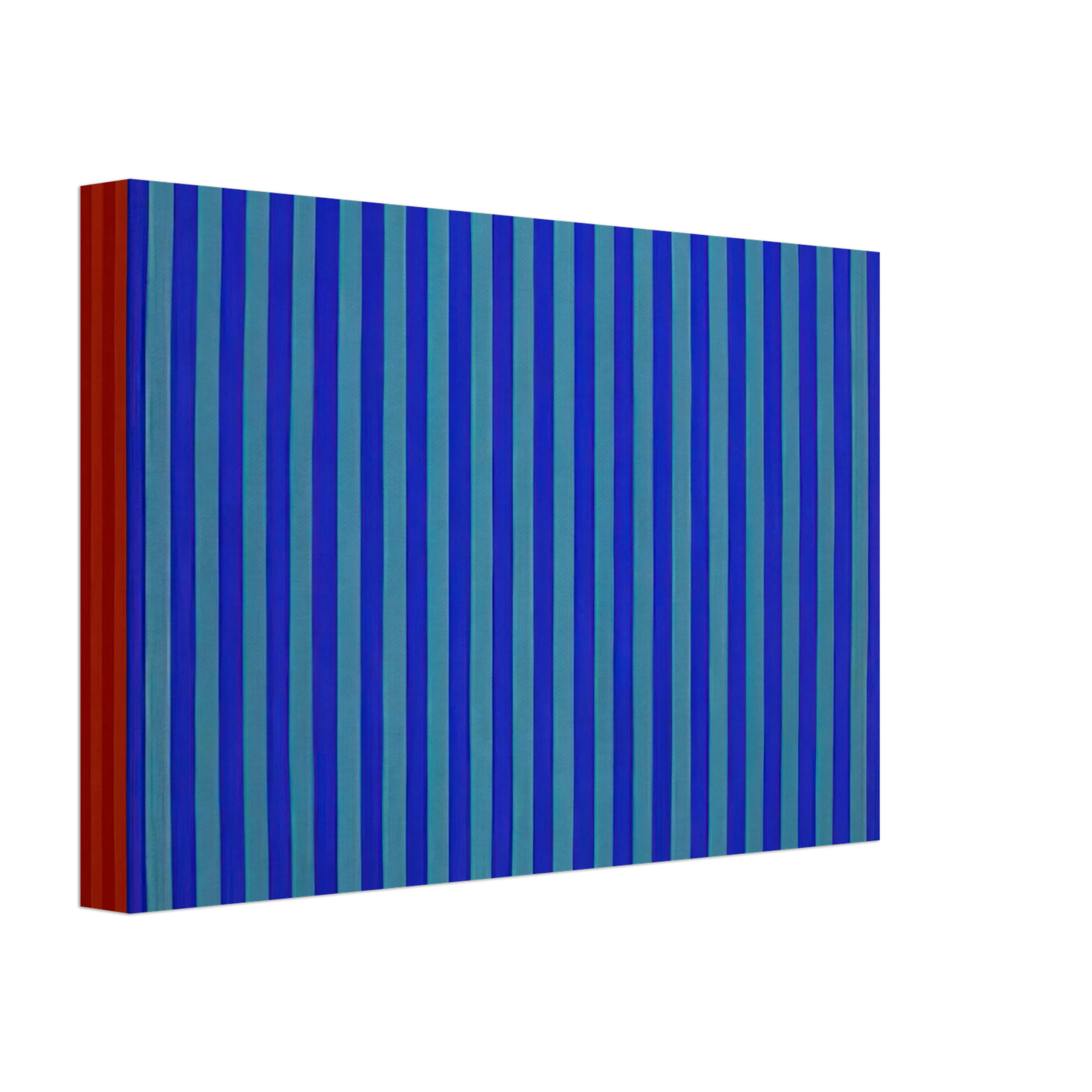 Gene Davis - Untitled - 1962 Canvas - 40x60 cm / 16x24 inches-canvas