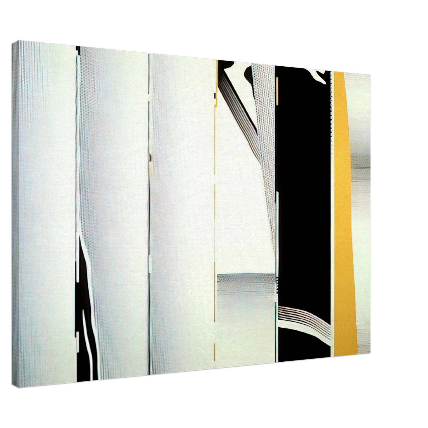 Roy Lichtenstein - MIRROR SIX PANELS 1 1970 Canvas - 20x30 cm / 8x12 inches-canvas