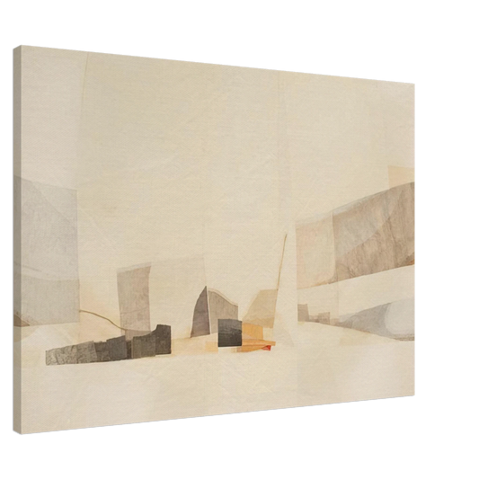 Kenzo Okada - Untitled - Abstract Expressionism Canvas - 20x30 cm / 8x12 inches-canvas