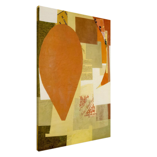 Kurt Schwitters - PINO ANTONI 1934 Canvas - 20x30 cm / 8x12 inches-canvas