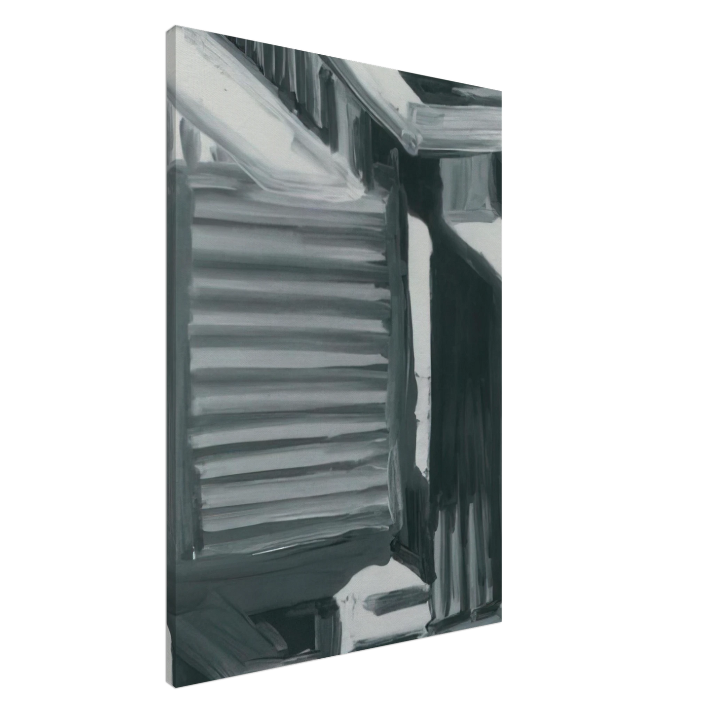 Gerhard Richter - TOWNSCAPE 1968 2 Canvas - 20x30 cm / 8x12 inches-canvas