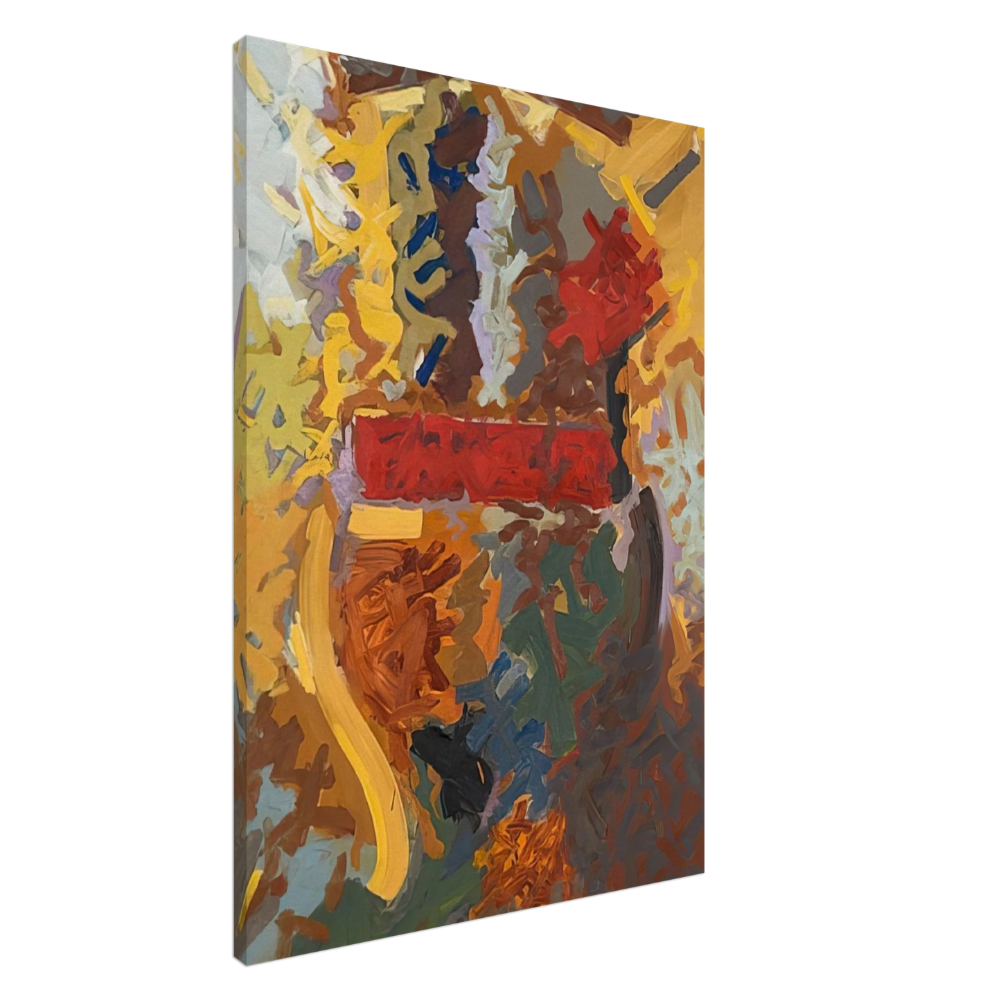 John Ferren - Navaho - 1958 Canvas - 20x30 cm / 8x12 inches-canvas