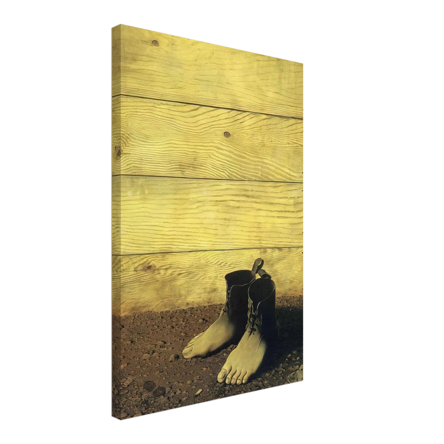 Rene Magritte - THE RED MODEL 1934 Canvas - 70x100 cm / 28x40 inches-canvas