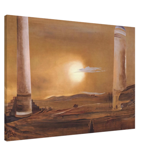 Salvador Dali - THE TOWERS Canvas - 20x30 cm / 8x12 inches-canvas