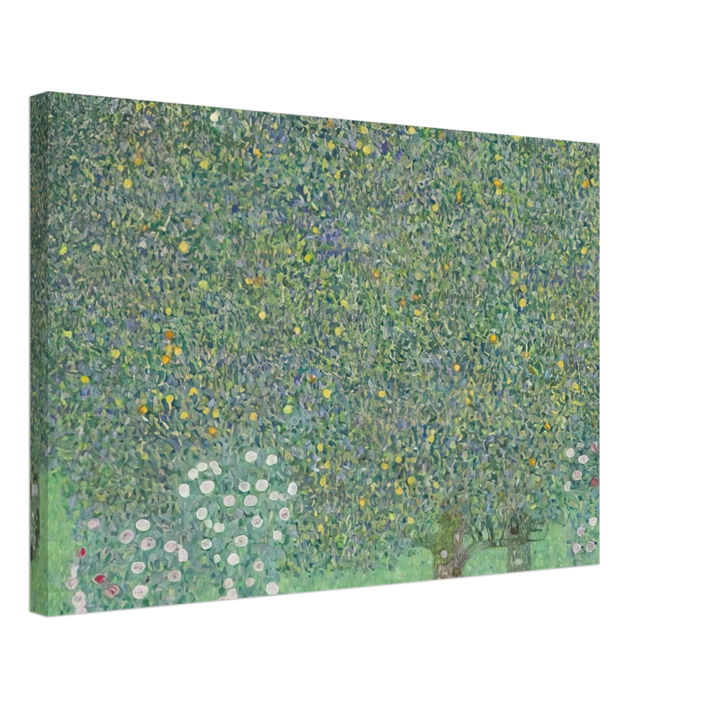 Gustav Klimt - ROSES UNDER THE TREES Canvas - 40x60 cm / 16x24 inches-canvas