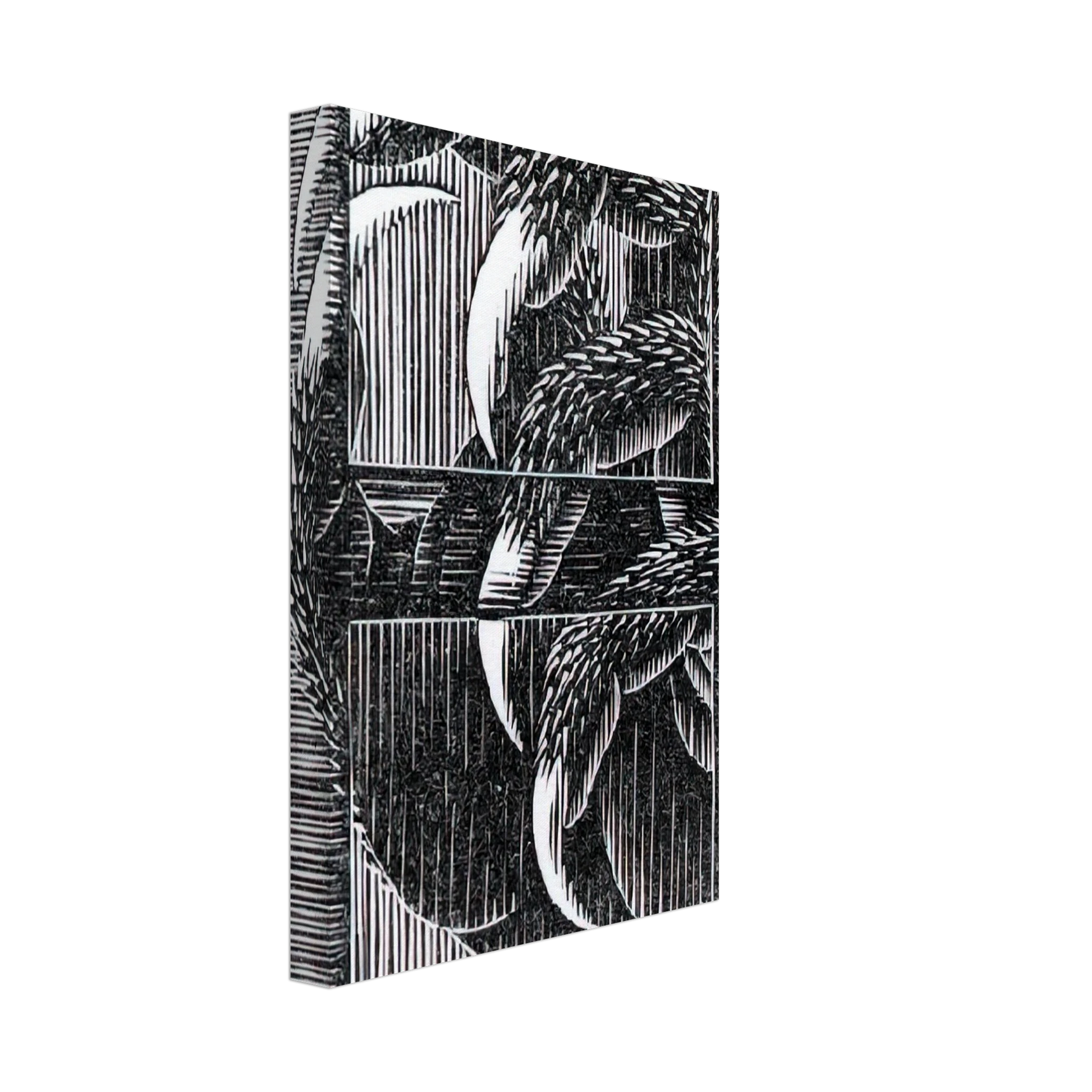 MC Escher - ESCHER (13) Canvas - 40x60 cm / 16x24 inches-canvas