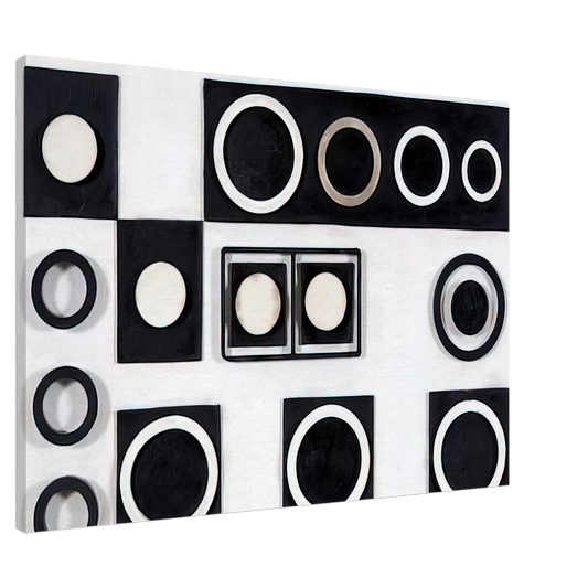 Lolo Soldevilla - Untitled - 1950 1 Canvas - 20x30 cm / 8x12 inches-canvas