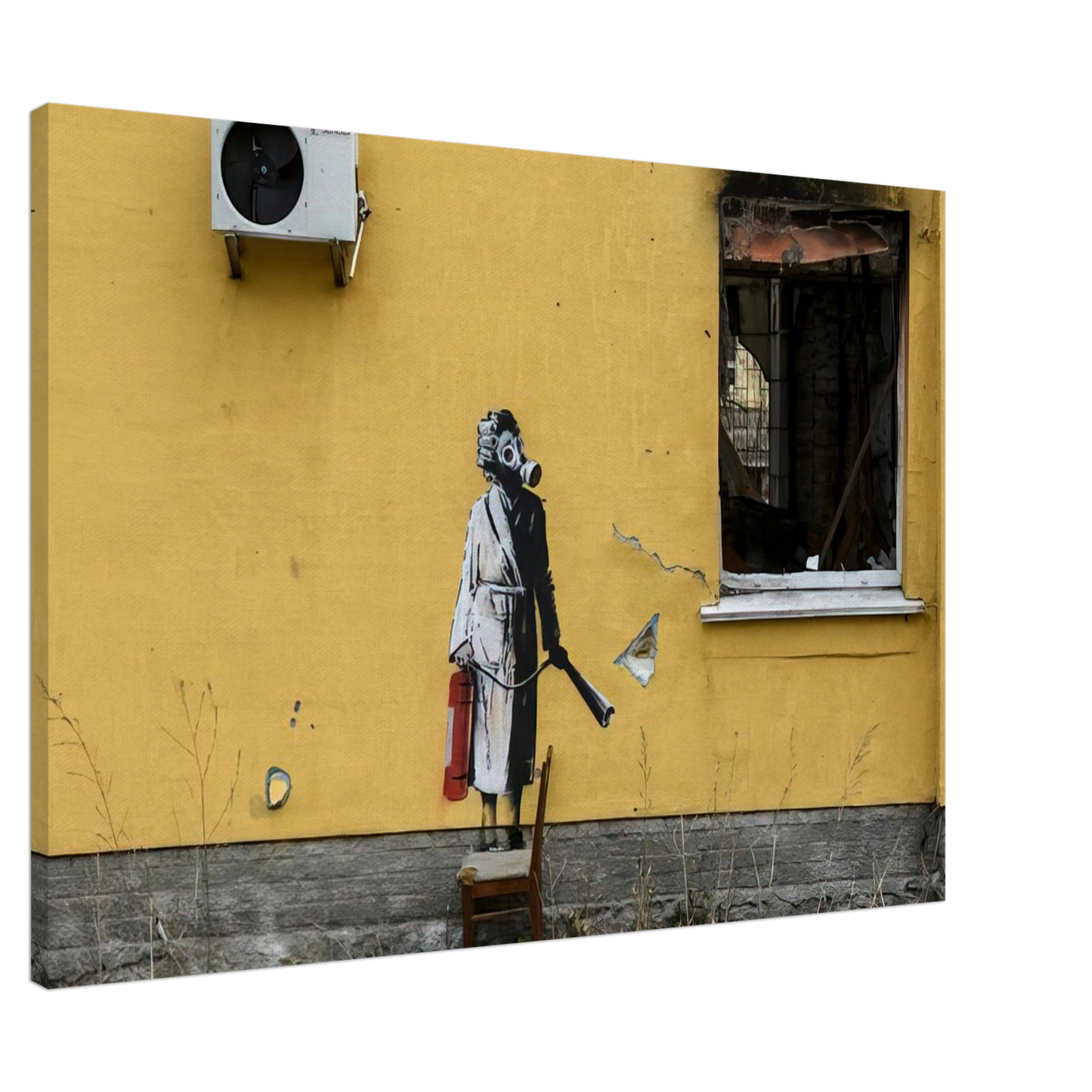 Banksy - HOSTOMEL PROSKURIVSKA 2 2022 Canvas - 20x30 cm / 8x12 inches-canvas