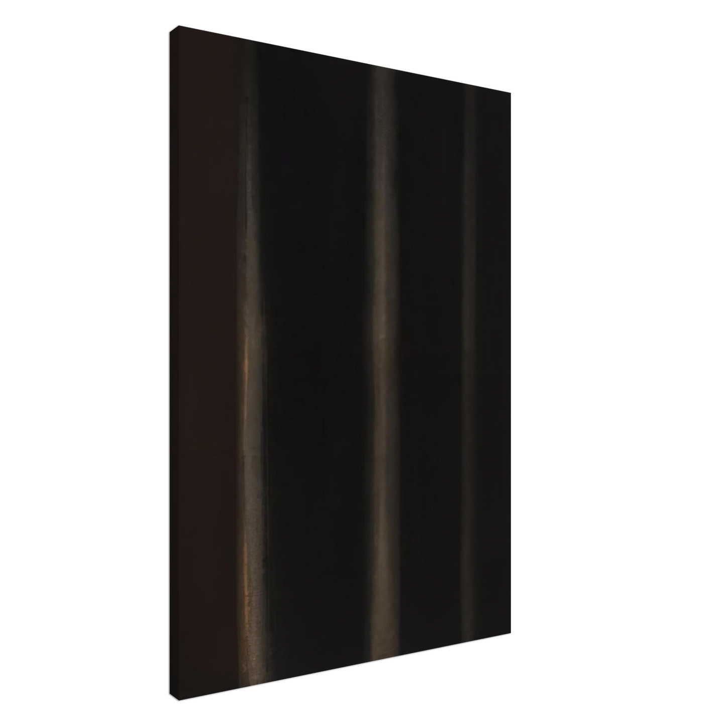 Yun Hyong-keun - Umber Black - 1974 Canvas - 20x30 cm / 8x12 inches-canvas