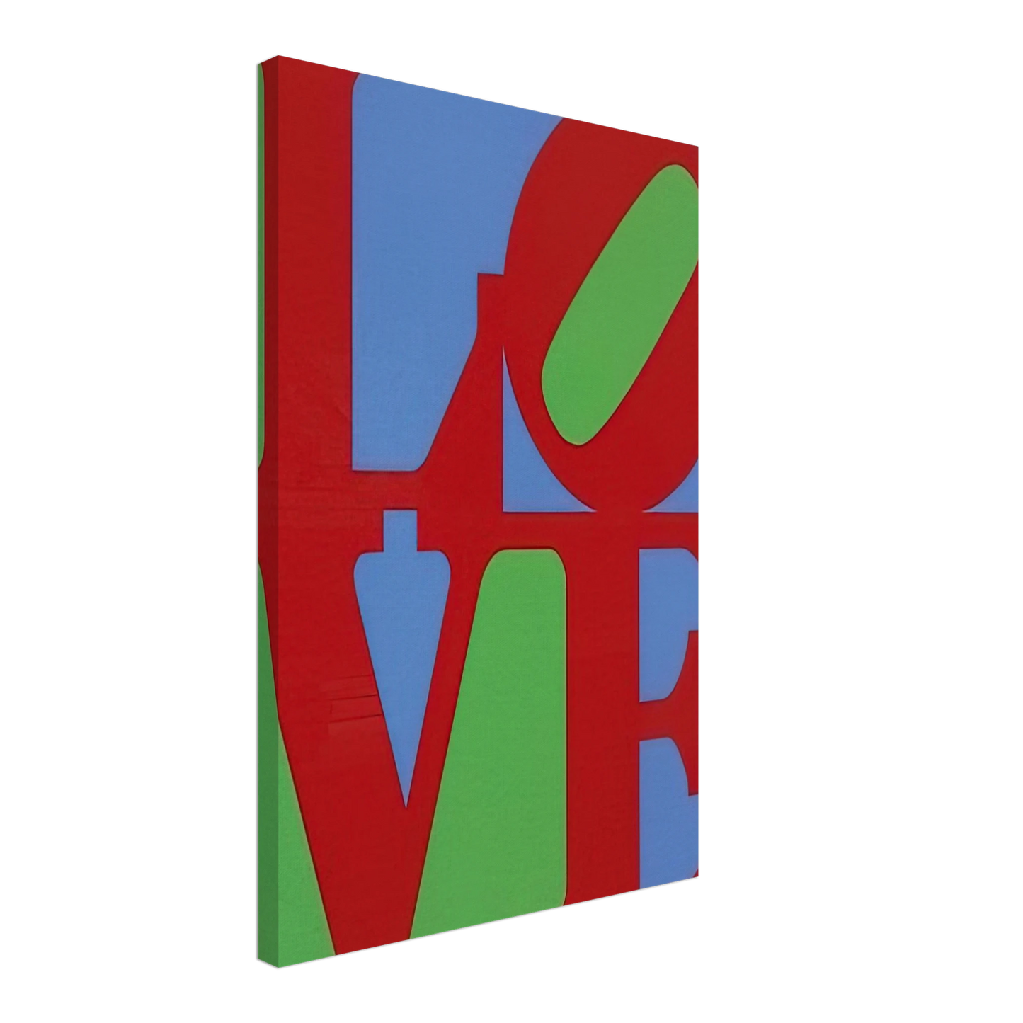 Robert Indiana - Heliotherapy Love Canvas - 70x100 cm / 28x40 inches-canvas