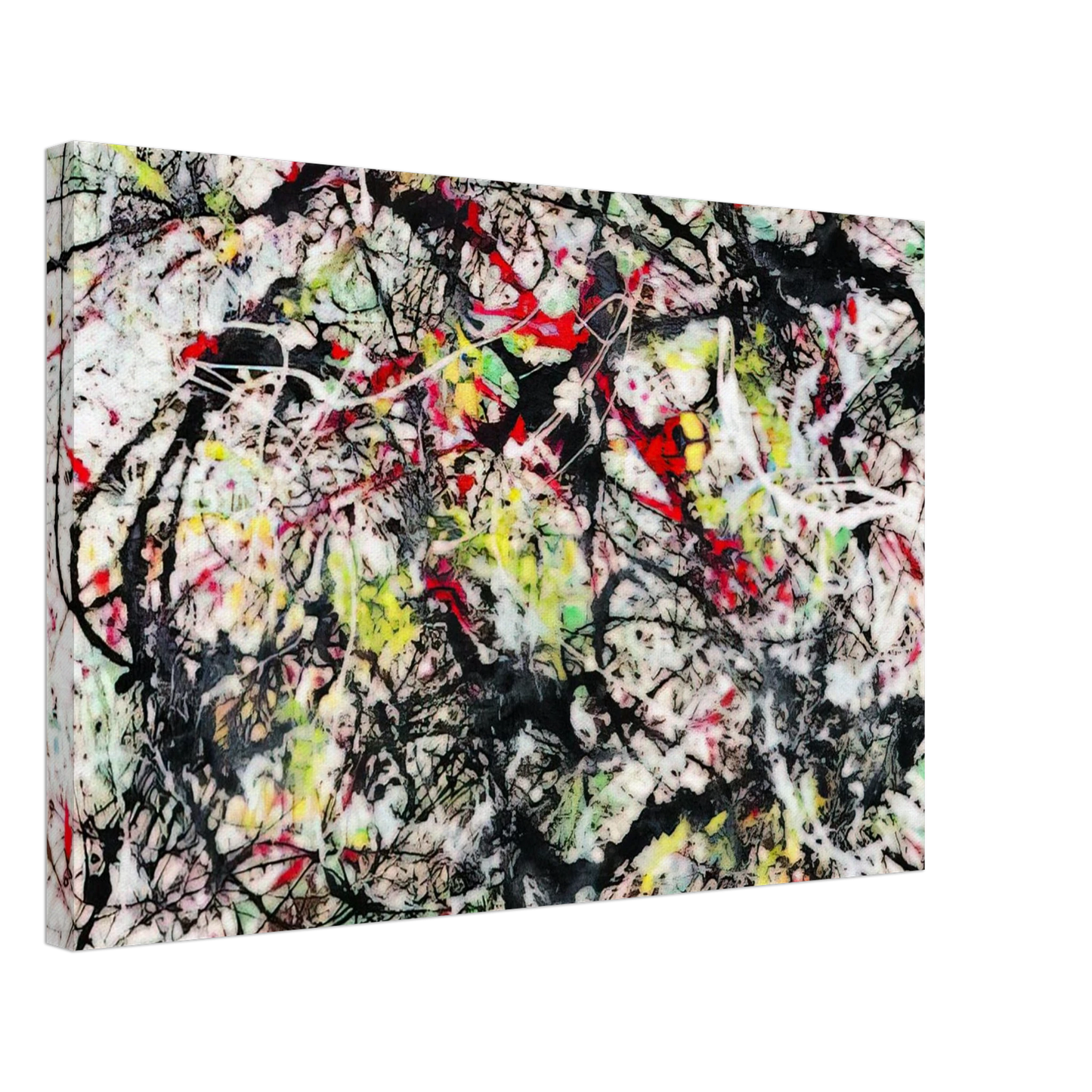 Jackson Pollock - NUMBER 48 1949 Canvas - 70x100 cm / 28x40 inches-canvas