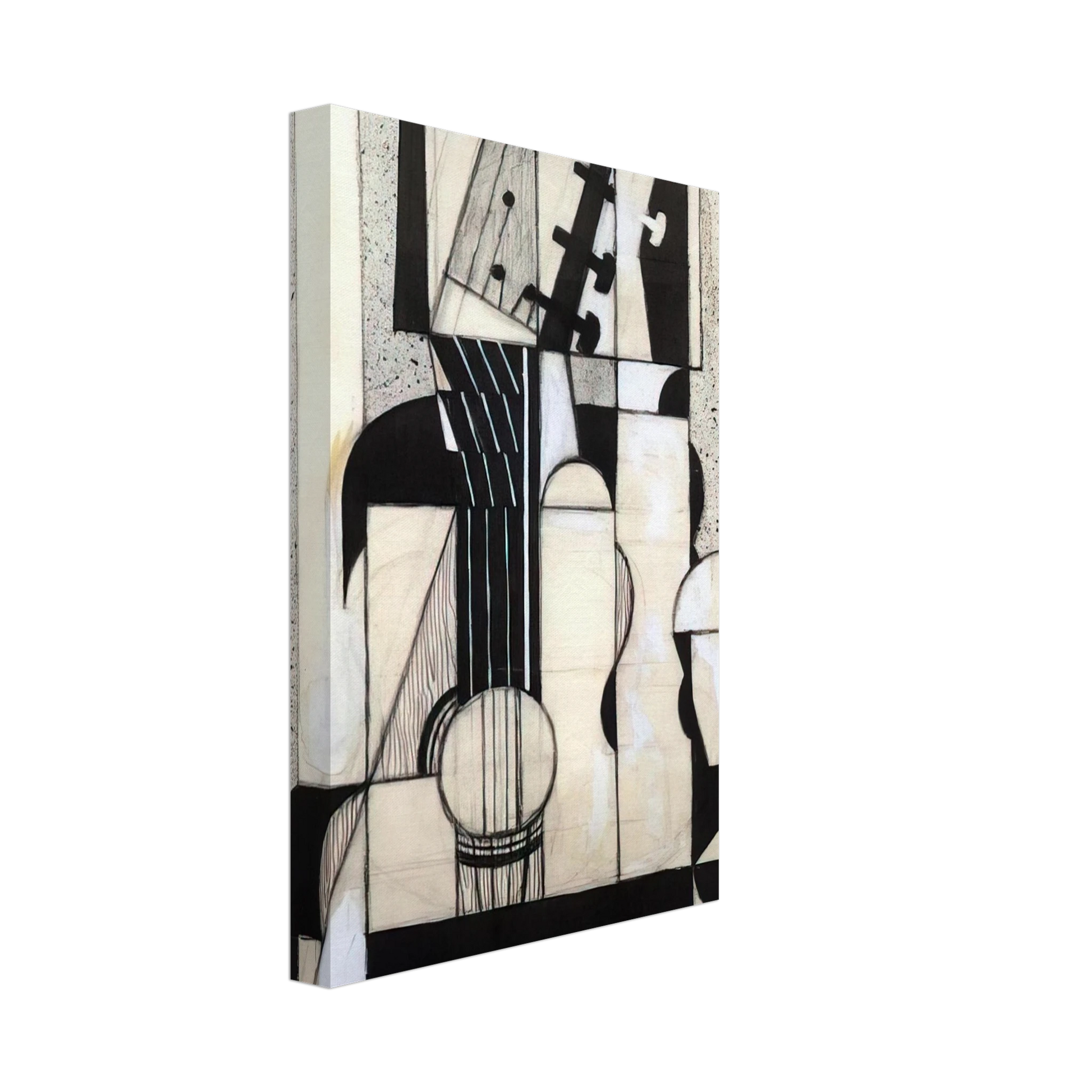 Juan Gris - STILL LIFE WITH GUITAR 1913 Canvas - 40x60 cm / 16x24 inches-canvas