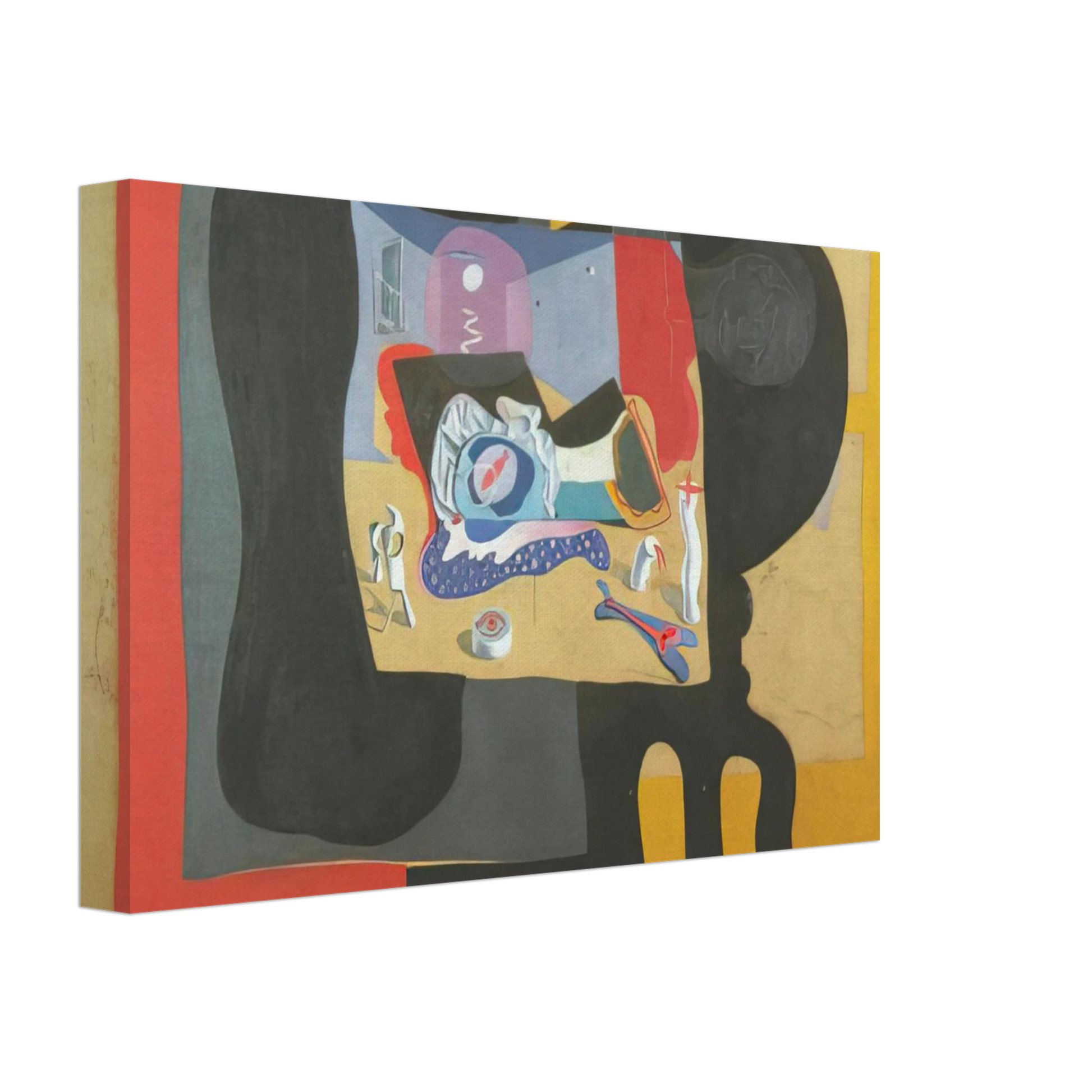 Salvador Dali - STILL LIFE WITH MOONIGHT Canvas - 70x100 cm / 28x40 inches-canvas