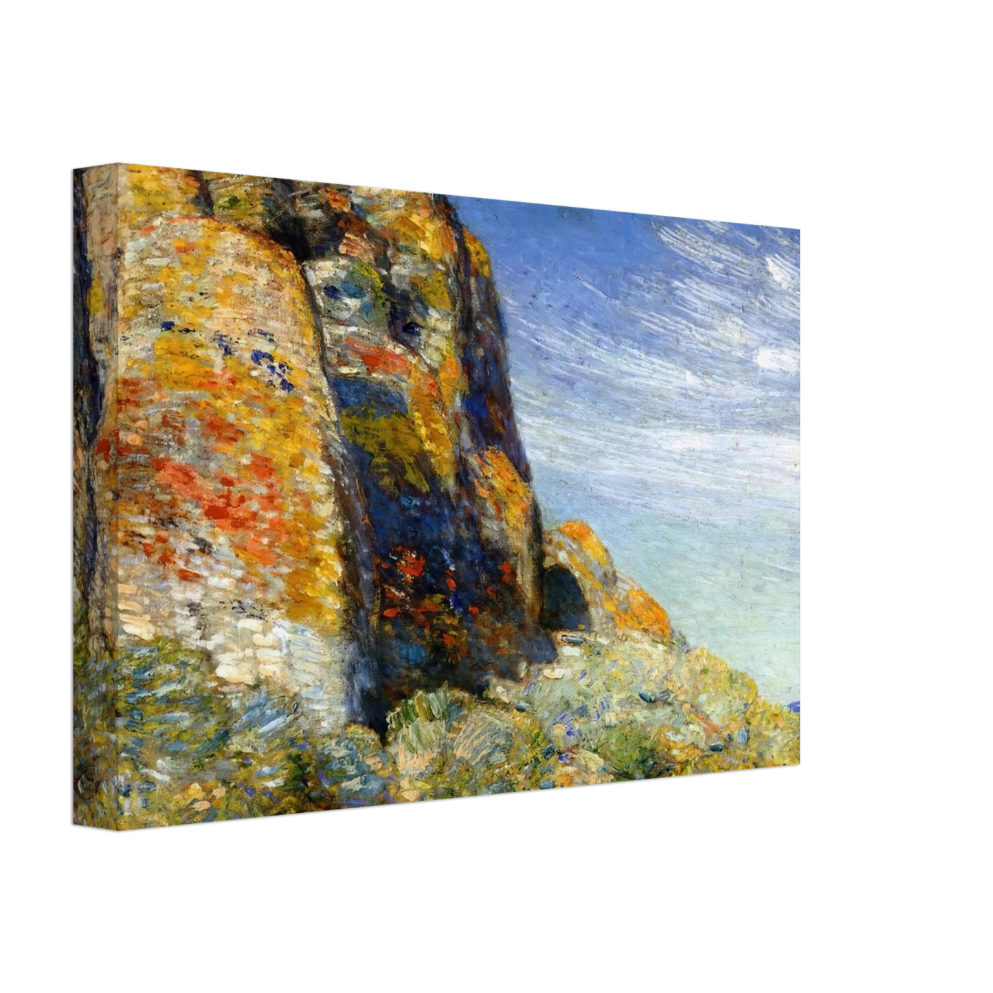 Childe Hassam - Harney Desert 02 Canvas - 70x100 cm / 28x40 inches-canvas