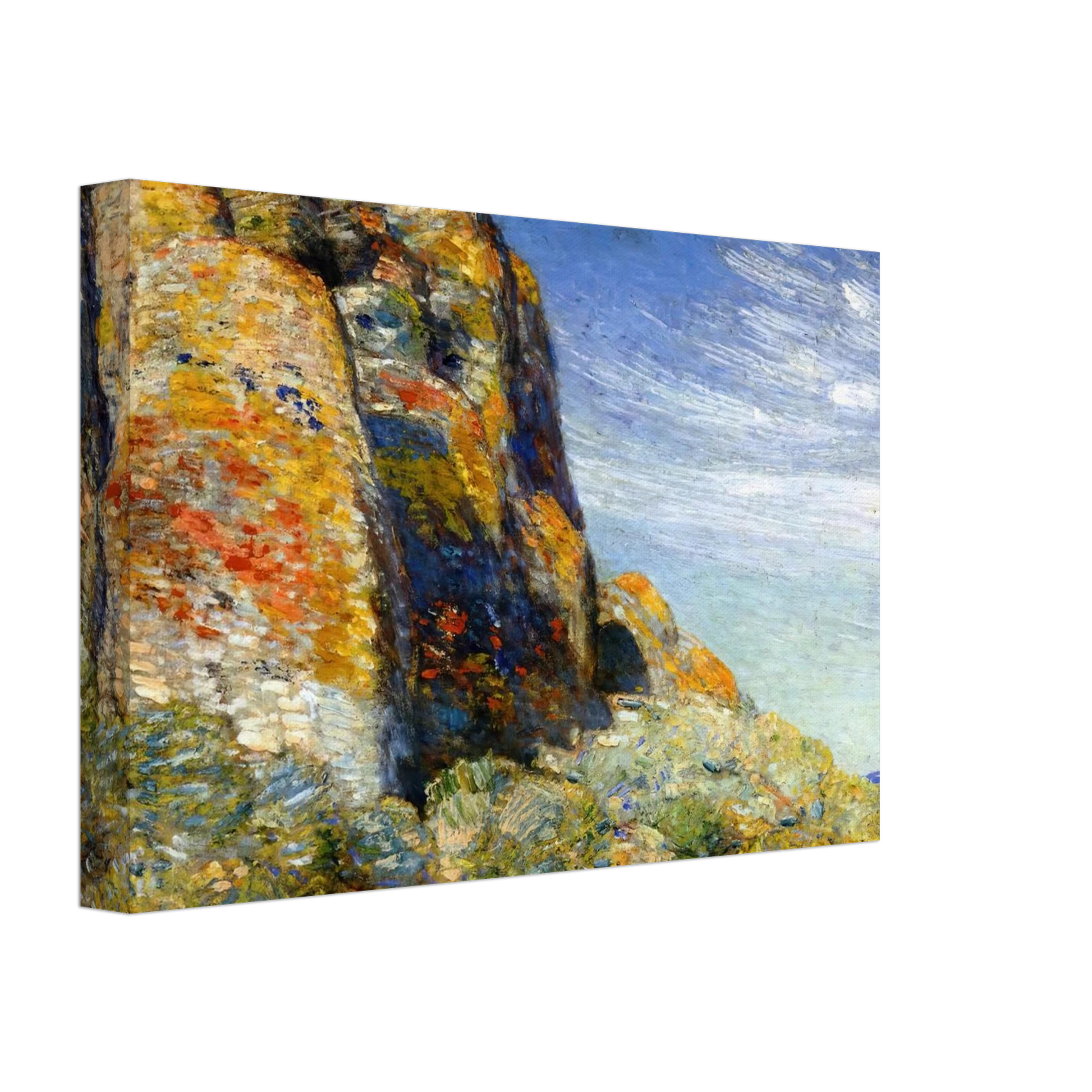 Childe Hassam - Harney Desert 02 Canvas - 70x100 cm / 28x40 inches-canvas