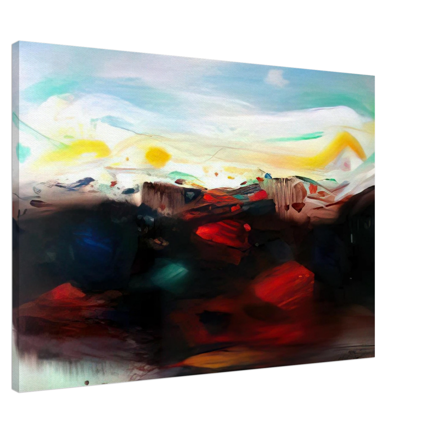 Chu teh Chun - UNTITLED 2007 Canvas - 20x30 cm / 8x12 inches-canvas