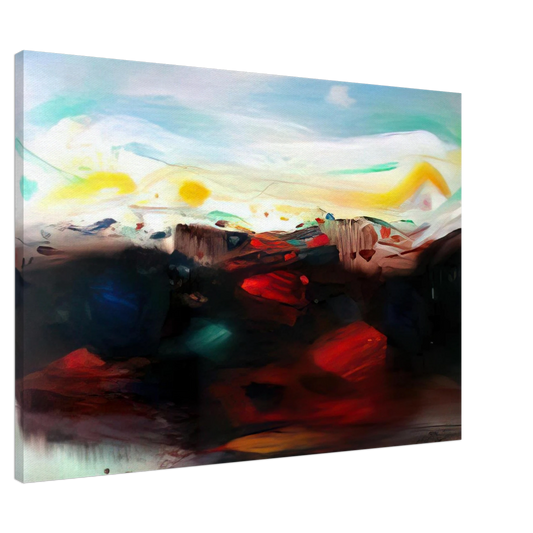 Chu teh Chun - UNTITLED 2007 Canvas - 20x30 cm / 8x12 inches-canvas