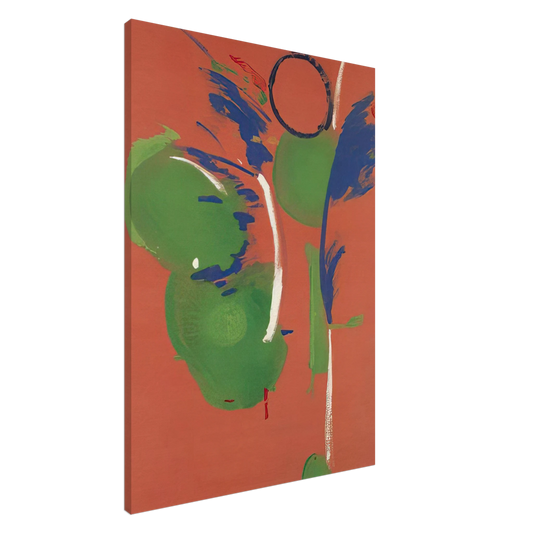 Helen Frankenthaler - Mary, Mary - 1987 Canvas - 20x30 cm / 8x12 inches-canvas