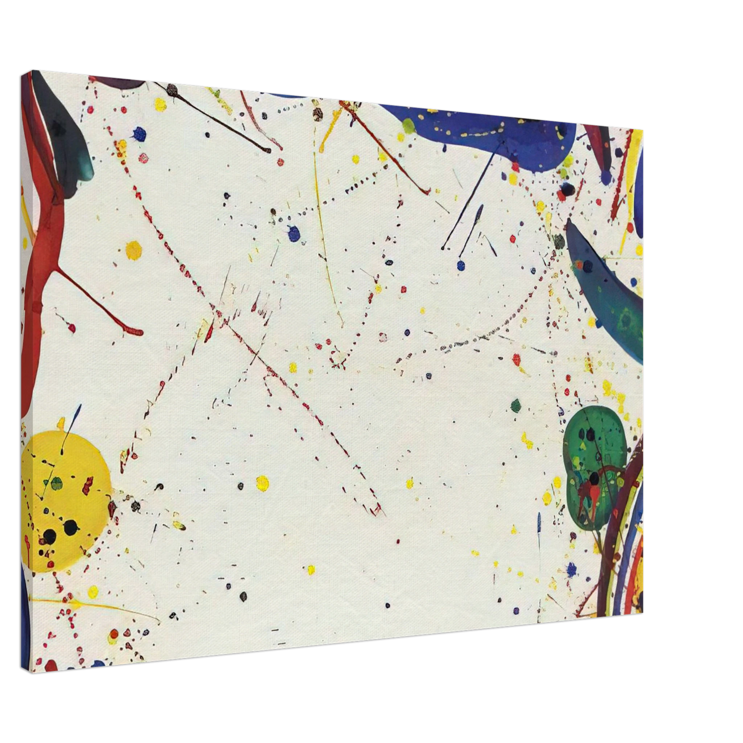 Sam Francis - #2 Pri-Rain Canvas - 20x30 cm / 8x12 inches-canvas
