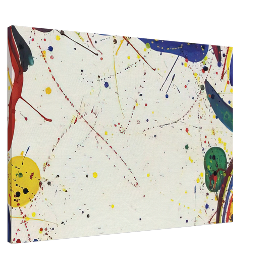 Sam Francis - #2 Pri-Rain Canvas - 20x30 cm / 8x12 inches-canvas