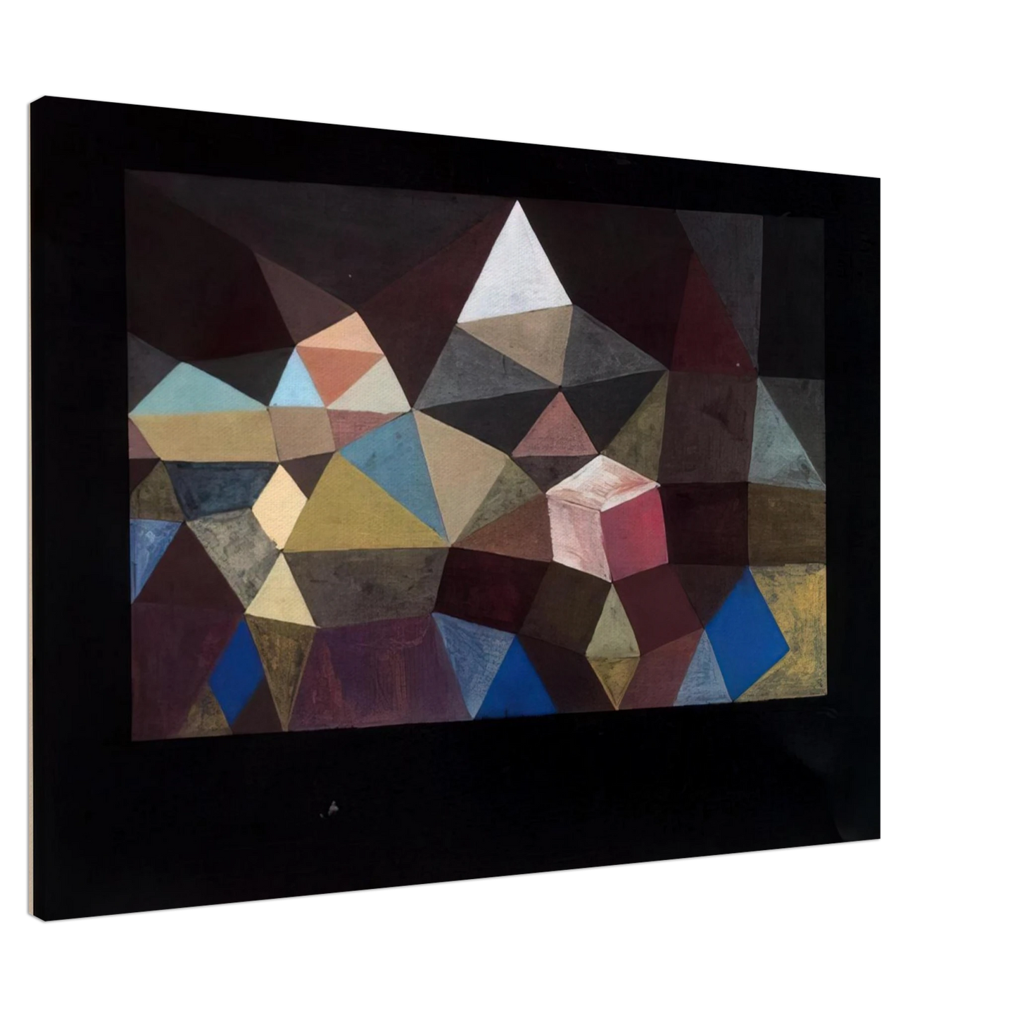 Paul Klee - CRYSTALLINE LANDSCAPE 1929 Canvas - 20x30 cm / 8x12 inches-canvas