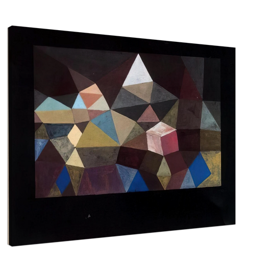 Paul Klee - CRYSTALLINE LANDSCAPE 1929 Canvas - 20x30 cm / 8x12 inches-canvas