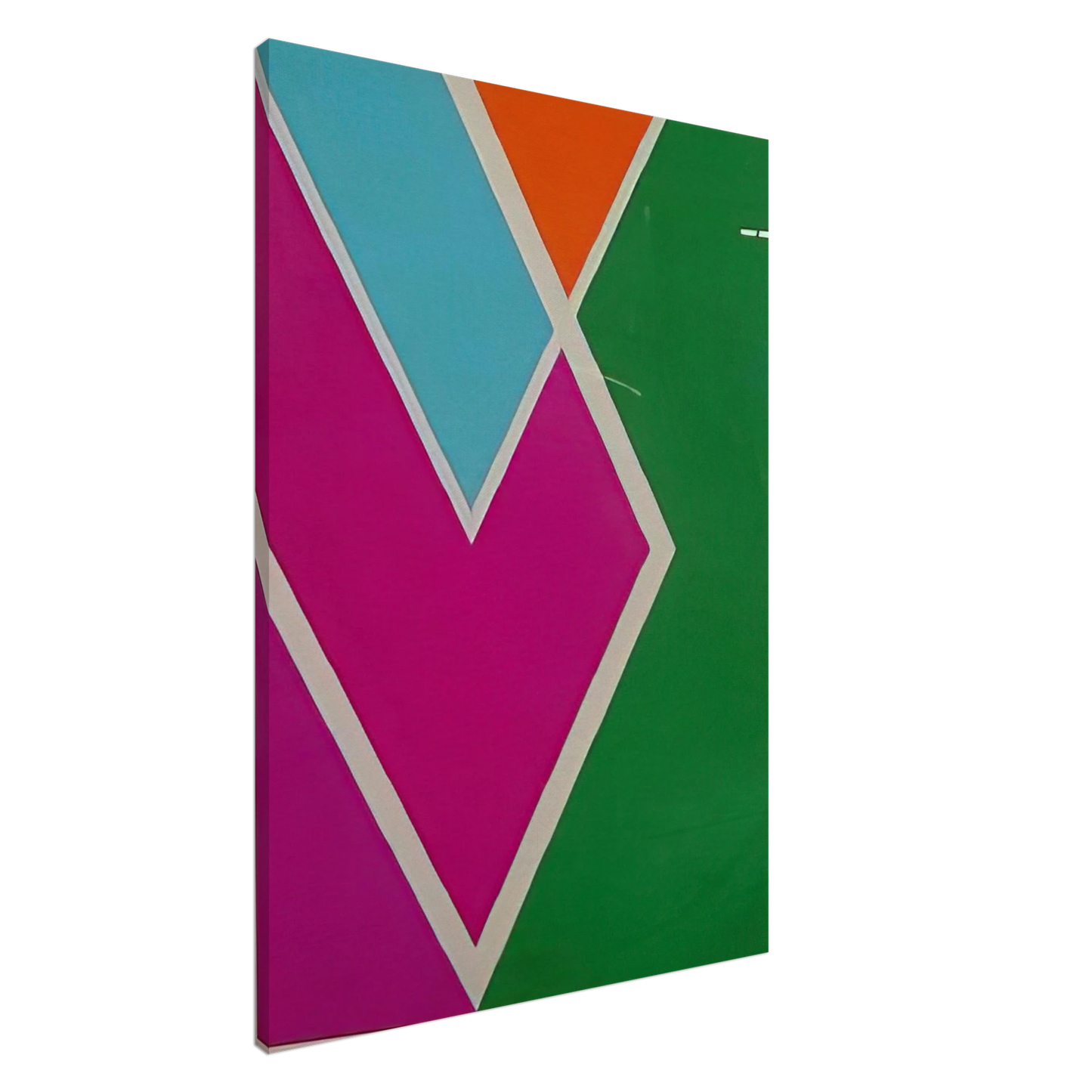 Larry Zox - Westbury - 1970 Canvas - 20x30 cm / 8x12 inches-canvas