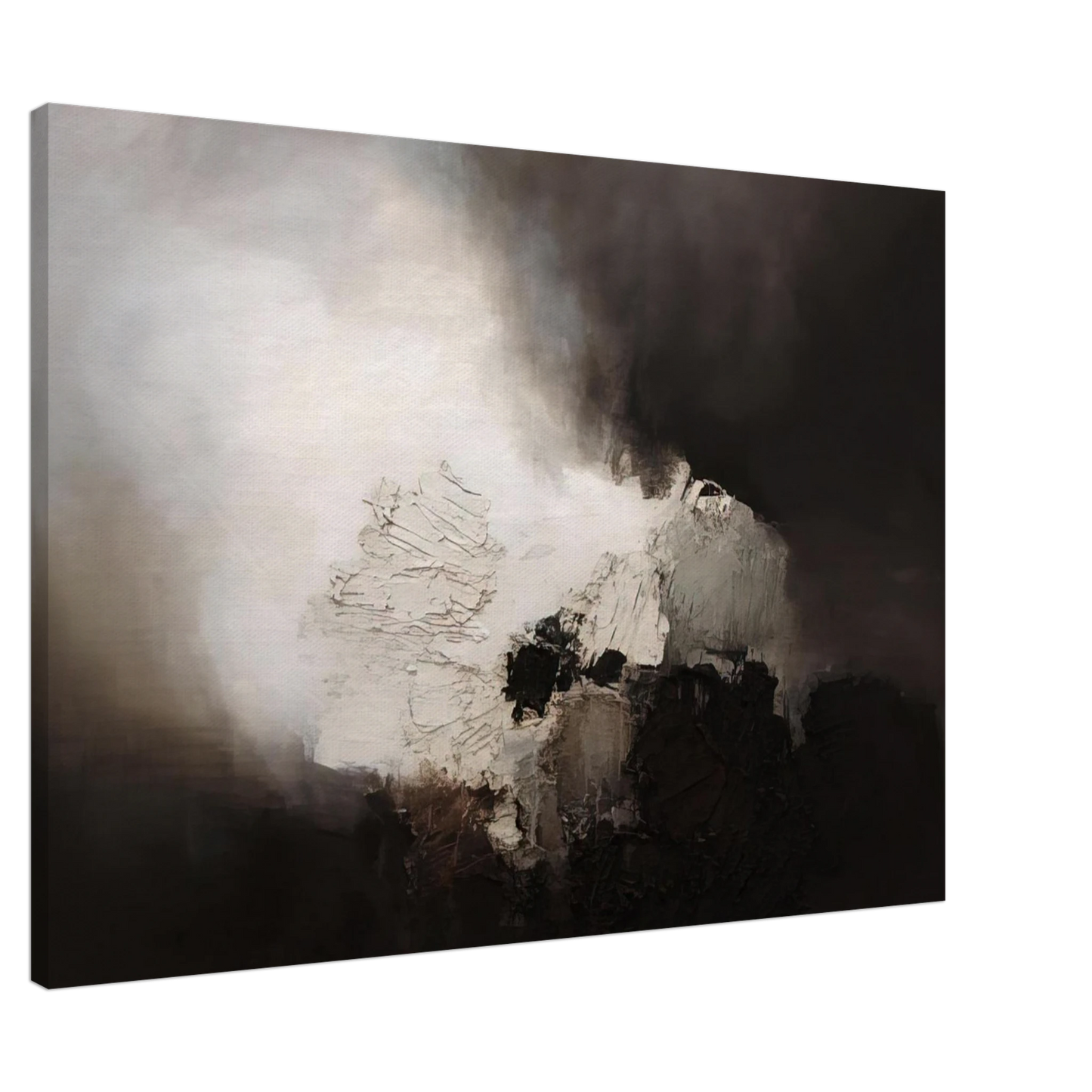 Luis Feito - 165 1960 Canvas - 20x30 cm / 8x12 inches-canvas