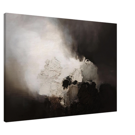 Luis Feito - 165 1960 Canvas - 20x30 cm / 8x12 inches-canvas