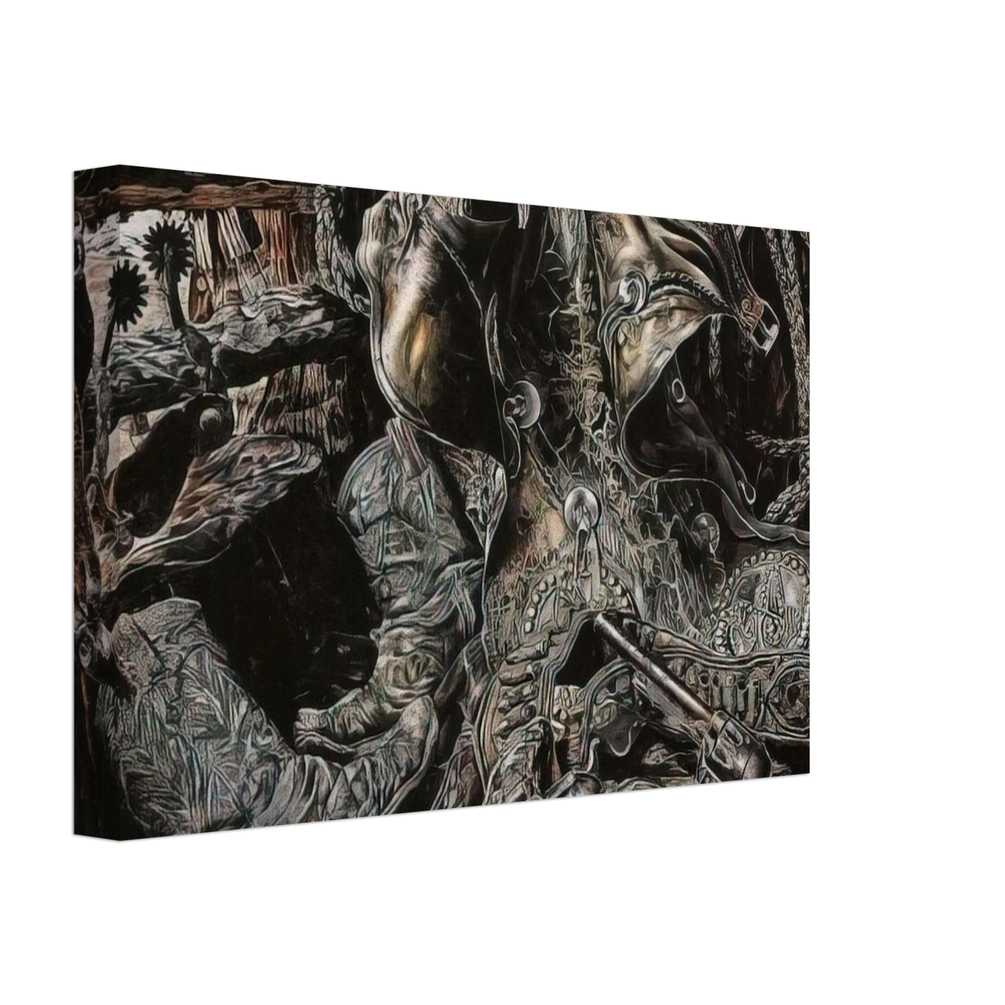 Ivan Albright - NONAME 8 Canvas - 70x100 cm / 28x40 inches-canvas