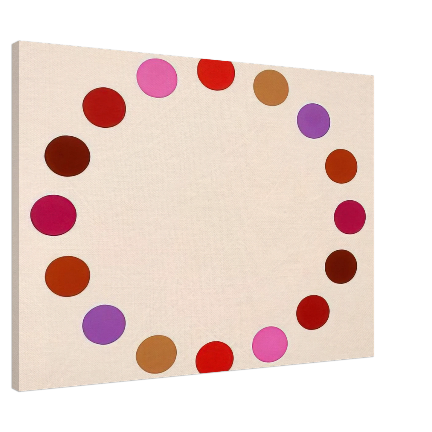 Thomas Downing - Fold Seven - Op Art Canvas - 20x30 cm / 8x12 inches-canvas