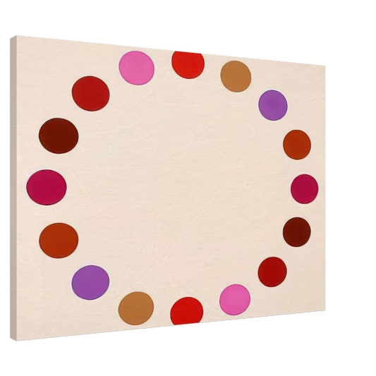 Thomas Downing - Fold Seven - Op Art Canvas - 20x30 cm / 8x12 inches-canvas