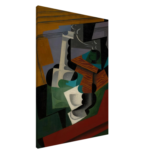 Juan Gris - THE COFFEE MILL 1916 Canvas - 20x30 cm / 8x12 inches-canvas