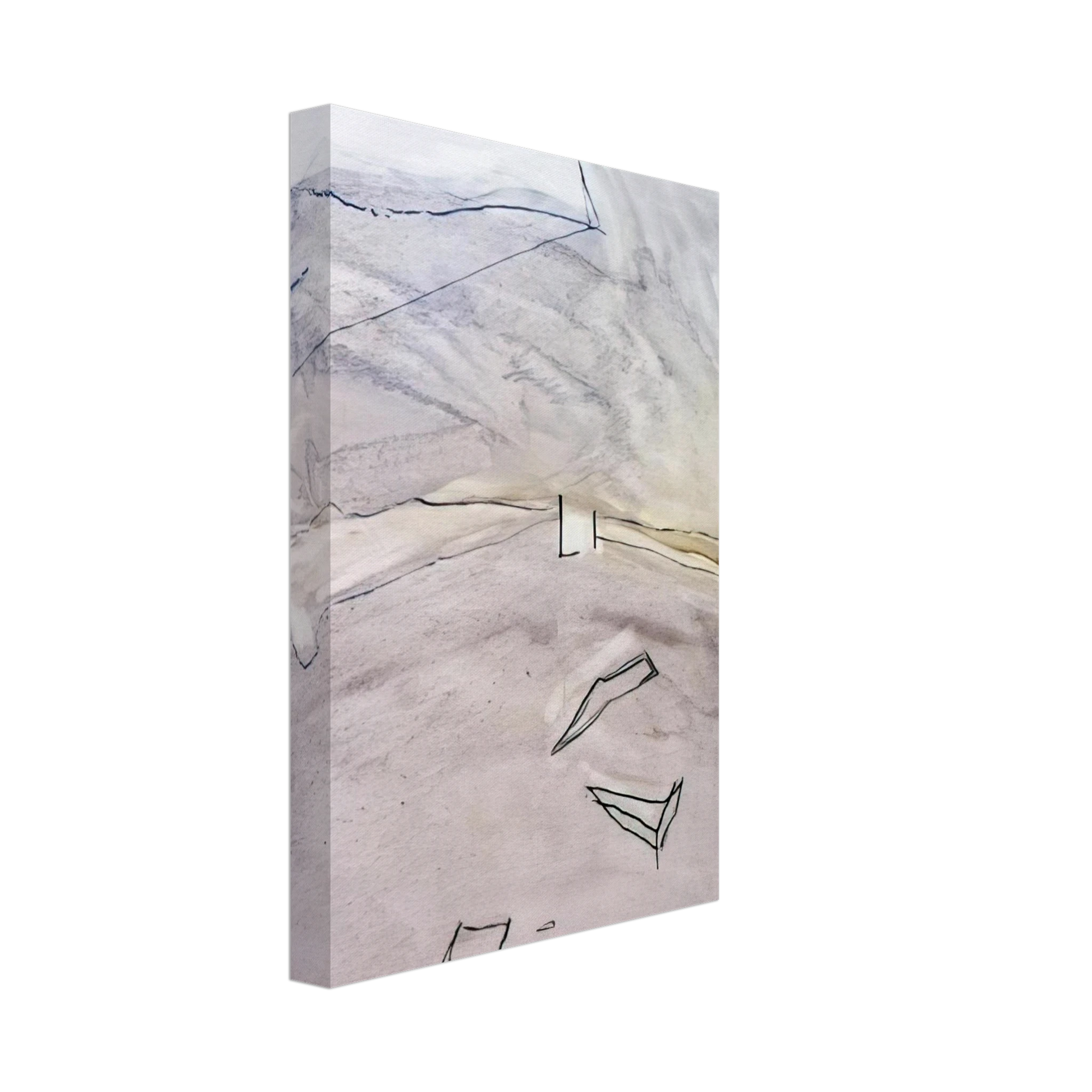 Raoul De Keyser - Wait - 2006 Canvas - 70x100 cm / 28x40 inches-canvas