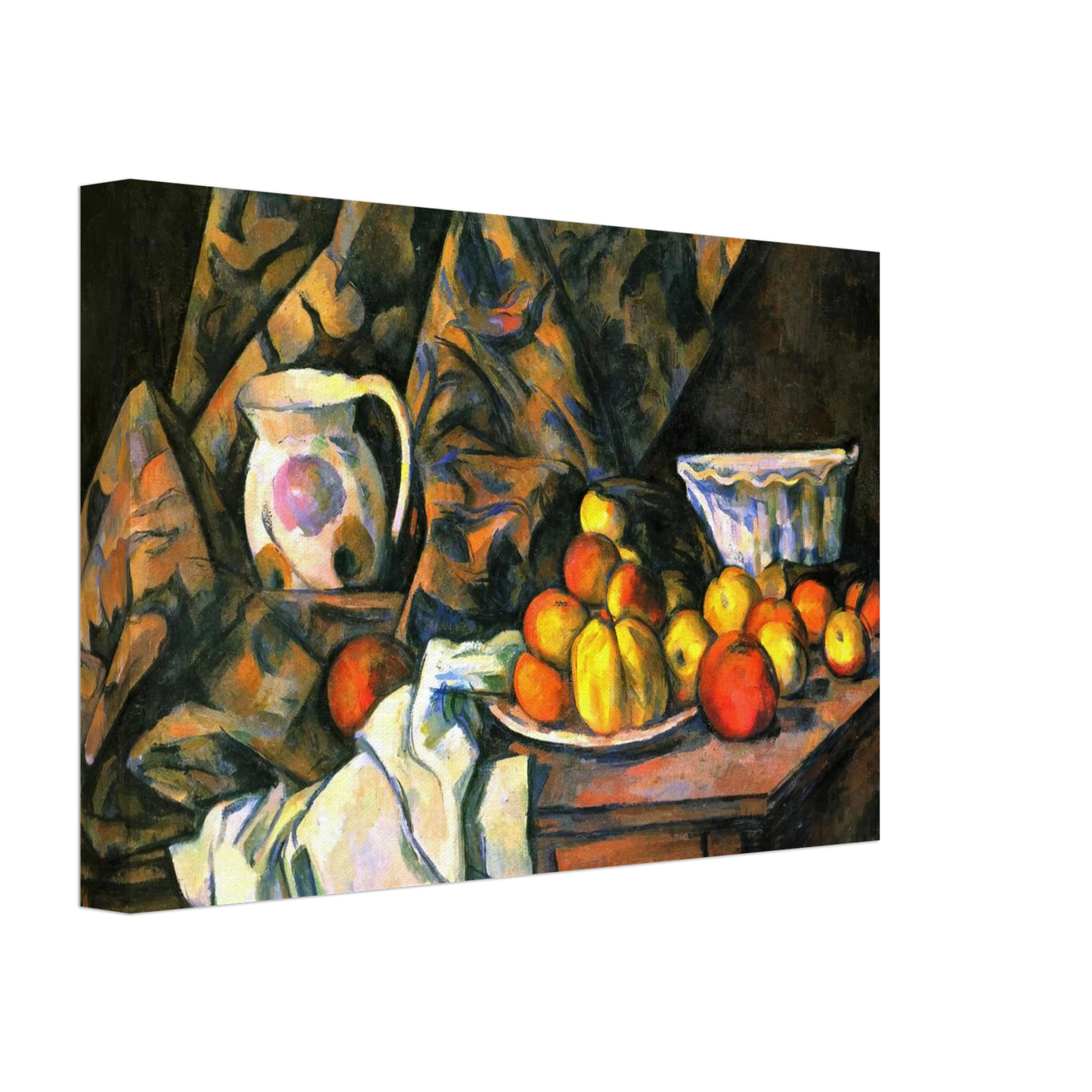 Paul Cezanne - Still Life with Flower Holder Canvas - 70x100 cm / 28x40 inches-canvas