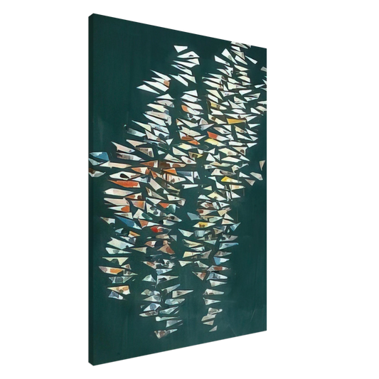 Robert Goodnough - NZT - 1999 Canvas - 20x30 cm / 8x12 inches-canvas